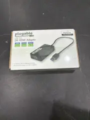 SEALED Plugable USB 3.0 2K HDMI Adapter Black Supports 1080p, 2560