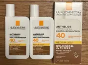 La Roche-Posay Anthelios Tinted Sunscreen SPF 40 Medium Deep 2 Bottles 1.7 fl oz