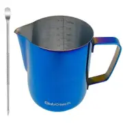 Milk Frothing Pitcher 20oz Cup - Stainless Steel Milk Frother Pitcher Espresso