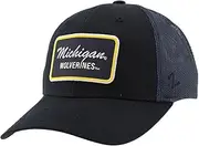 ZHATS Standard NCAA Officially Licensed Snapback Hat Big Rig Patch Team Color Brick