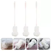 3Pcs dish soap dispenser nursing bottle brush Sponge Clean Brush