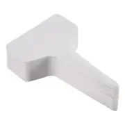 50pcs Plastic Plant T-type Tags Markers Nursery Garden Decoration Tags for1991