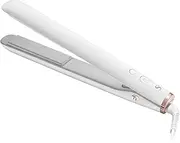 [T3] SinglePass StyleMax Professional 1" Ceramic Flat Iron with Custom Heat Automation, 9 Heat Settings, Longer Ceramic Plates, For Straightening, Waving, Curling & Styling