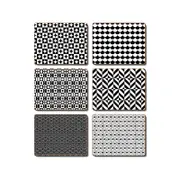 Cinnamon Placemats Cork Backed Set of 6 Mono