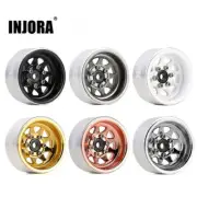 INJORA Steel 1.0 Beadlock Wheels -3.78mm Offset for FCX24 SCX24 TRX4M Enduro24