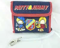 在飛比找Yahoo奇摩購物中心優惠-【震撼精品百貨】Patty & Jimmy~牛仔拉鍊皮夾『購