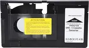 VHS C Cassette Adapter for Camcorders VHS C to VHS, Motorized VHS Cassette Converter, Tape Converter for VCR Player, VHS Tapes, Video Cassette Player and VHS to Digital Converting