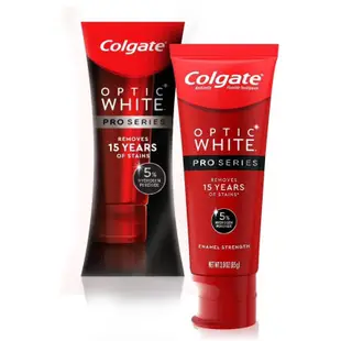 全新// 美國購入 Colgate高露潔 Optic White Pro 5%美白牙膏 兩入組 Dr.Grace 推薦