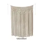 Bohemian Tapestry Wall Decor, Macrame Wall Hanging Christmas Woven Chic Tassel
