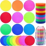 90 Pcs Carpet Markers Floor Dots, Shynek Carpet Dots for Classroom Carpet Markers for Teacher Supplies Elementary School Kindergarten Daycare Classroom Decoration