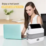 Stainless Steel Quick Heating Electric Lunch Box Food Insulation Portable