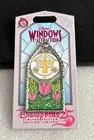 Disney DLR Windows of Attraction It's a Small World Clock Face LE 2500 Pin
