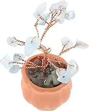Mini Artificial Crystal Tree Ornament for Home and Office Decor Elegant Simulated Bonsai Design for Room and Desk Decoration