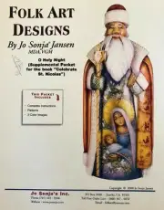 Vintage Christmas Tole Pattern Packet: O'Holy Night by Jo Sonja Jansen