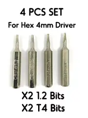 5 Point Star 1.2 /T4 Screwdriver Micro Bits Macbook Pro Retina 1502 2014 2015 P5