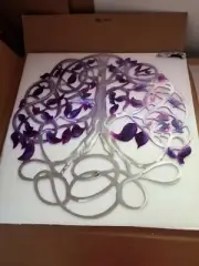 metal wall art infinity tree of Life Wall art decor outdoor deck porch patio art