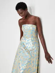 floral medley brocade dress