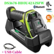 Zebra DS3678-HD3U42A2SFW Ultra-Rugged Cordless Bluetooth 2D/1D Barcode Scanner