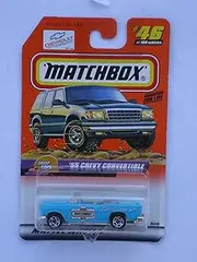 1999-46/100 Drop Tops '55 Chevy Convertible 1:64 Scale by Matchbox