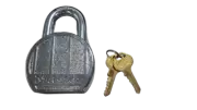 Master Lock Keyed Padlock 15/16 in Round Silver 230