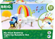 Brio World My First Railway Light Up Rainbow Set 11 Pieces