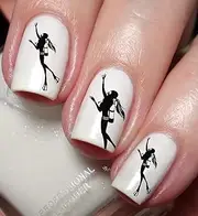 Scuba Diver Nail Art Decal Sticker