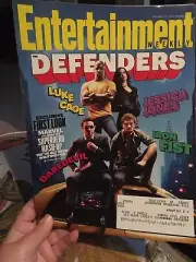 Entertainment Weekly (EW) January 2017 The Defenders Marvel Daredevil Iron Fist