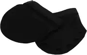 [CORHAD] Latin Dance Mesh Shoes High Heels Toe Spacer Toe Pads Toe Separators Heel Cushion Yoga Five-Finger Socks Ballet Shoes for Shoe Inserts for Women Dance Boots Black Net