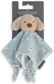 The Little Linen Company Lovie Comforter Security Blanket Baby Infant - Barklife Dog