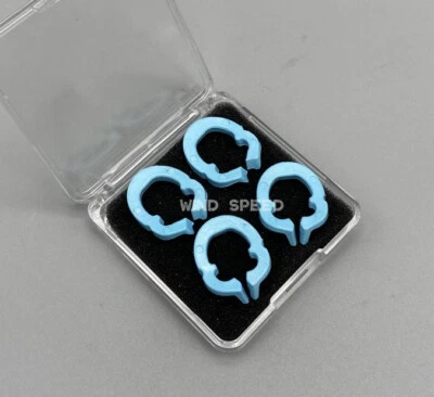 4Pc/Box Dental Matrix Clip Matrices Clamps Resin Ring Wedges Bands Retainer Blue