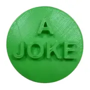A JOKE CANDY HEART COOKIE STAMP EMBOSSER MADE IN USA PR5487