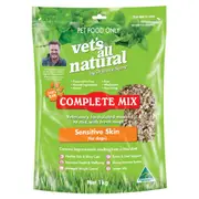 Vets All Natural Complete Mix Sensitive Skin Adult Cereal & Grain Dry Dog Food 1kg