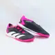 ADIDAS PREDATOR ACCURACY 男女款 GW7067 足球鞋 室內 黑x桃紅【iSport愛運動】