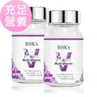 在飛比找誠品線上優惠-BHK's 綜合維他命 (60顆/瓶)二瓶組