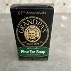 Vintage GRANDPA'S BAR SOAP ~ Pine Tar Soap ~ Vegetable Based, NEW in Box
