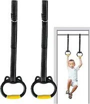 Gymnastics Rings for Kids, Indoor Trapeze Bar Rings, Swing Training Rings - High Exercise Equipment | Versatile Gymnastic Rings for Children’s Physical Training, Home Gym Gear for Active Kids