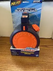 Nerf Super Soaker Quick Reload Domination Drum Water Clip New