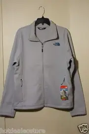NEW Men's North Face - Krestwood Full Zip Sweater - High Rise Grey - CUB1AOM - M