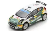 Model Car Scale 1:43 spark Ford Fiesta Rally Monte Carlo 2023 vehicles