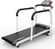Treadmill Folding Electric Treadmill 2.0HP Motor Rehabilitation Treadmill Home Elderly Walking Machine Fitness Exercise Limb Recovery