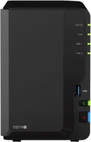 Synology Diskstation DS218+ Mini Desktop NAS Server, Intel Celeron J3355 Dual-Co