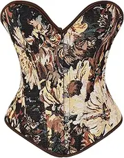[Alivila.Y Fashion] Corset Women's Sexy Vintage Gothic Dotted Corset Bustier