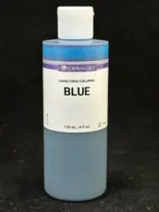LorAnn Liquid Food Coloring BLUE Color Frosting Baking 4 OZ