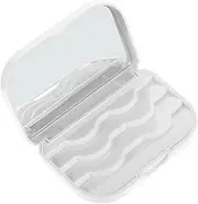 CTIRCHIU 1Pc Eyelash Storage Case with Lock Design Magnetic Eyelash Organizer for False Lashes Reusable Container for Women for Birthdays Mother Day and Anniversaries