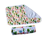 Baby Change Mat Waterproof Nappy Diaper Change pad for Nappy Bag 40x70cm