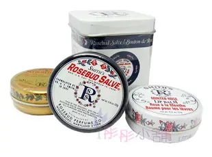 【彤彤小舖】 Smith's Rosebud Salve 玫瑰花蕾膏 /薄荷玫瑰護唇膏 / 草莓護脣膏.三件禮盒組