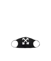 Off-White Arrows Print Face Mask S/M Black