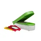 3pc Progressive Prepworks Fruit/Vegetable Dice & Slice Chopper w/ Blades Kitchen