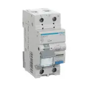 HAGER ADA920T - 20 Amp 2 Pole 6kA - 30mA RCD/MCB RCBO
