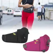 Running Belt Waist Pack with Water Bottle Holder Fitness Waterproof Bum Bag